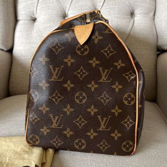 Euc Louis Vuitton monogramme Speedy 35 - Picture 2 of 16